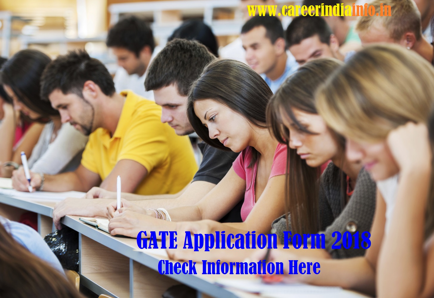 GATE Application Form 2018
