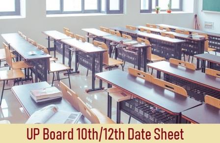 Check details about UP Board Date Sheet 2022