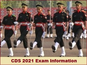 CDS 2021 Exam Details
