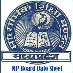MP Board Date Sheet 2022 Details