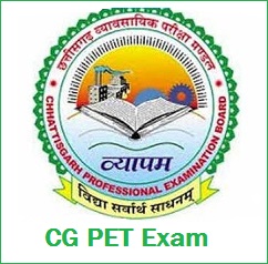 CG PET 2022 Exam Details